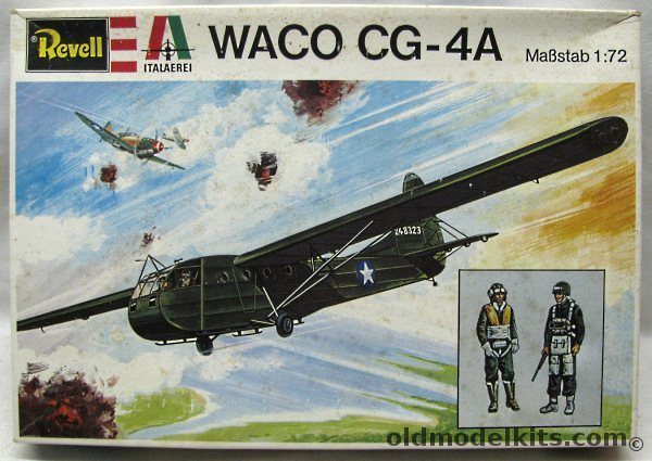 Revell 1/72 Waco CG-4A Assult Glider or Hadrian - USAAF Sicily 1944 / USAAF Normandie 1944 / RAF Training Glider 1950, H2012 plastic model kit